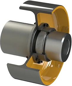 Flexible Couplings with Non-Elastic Elements